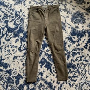 High waisted skinny Topshop Jamie jeans